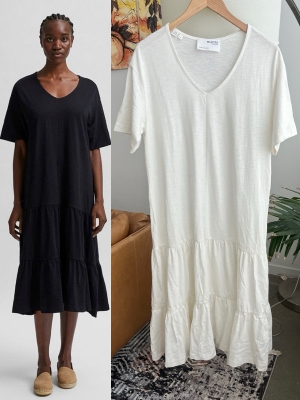 Selected Femme Slfreed Midi Dress